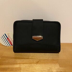 Black Organizer Crossbody Bag NWT